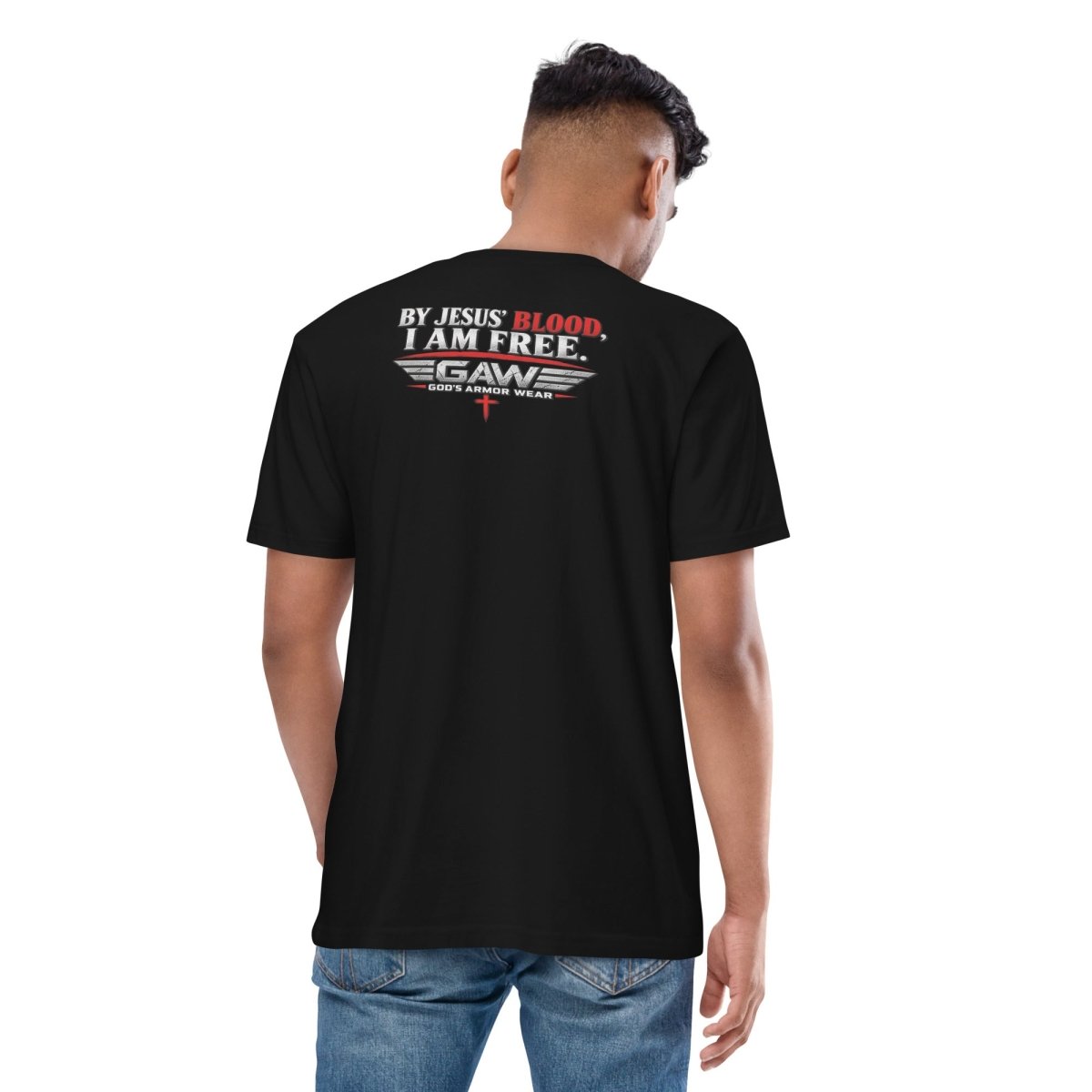 Jesus Disciple – Jesus Saved Me | GAW Classic Tee - God's Armor Wear