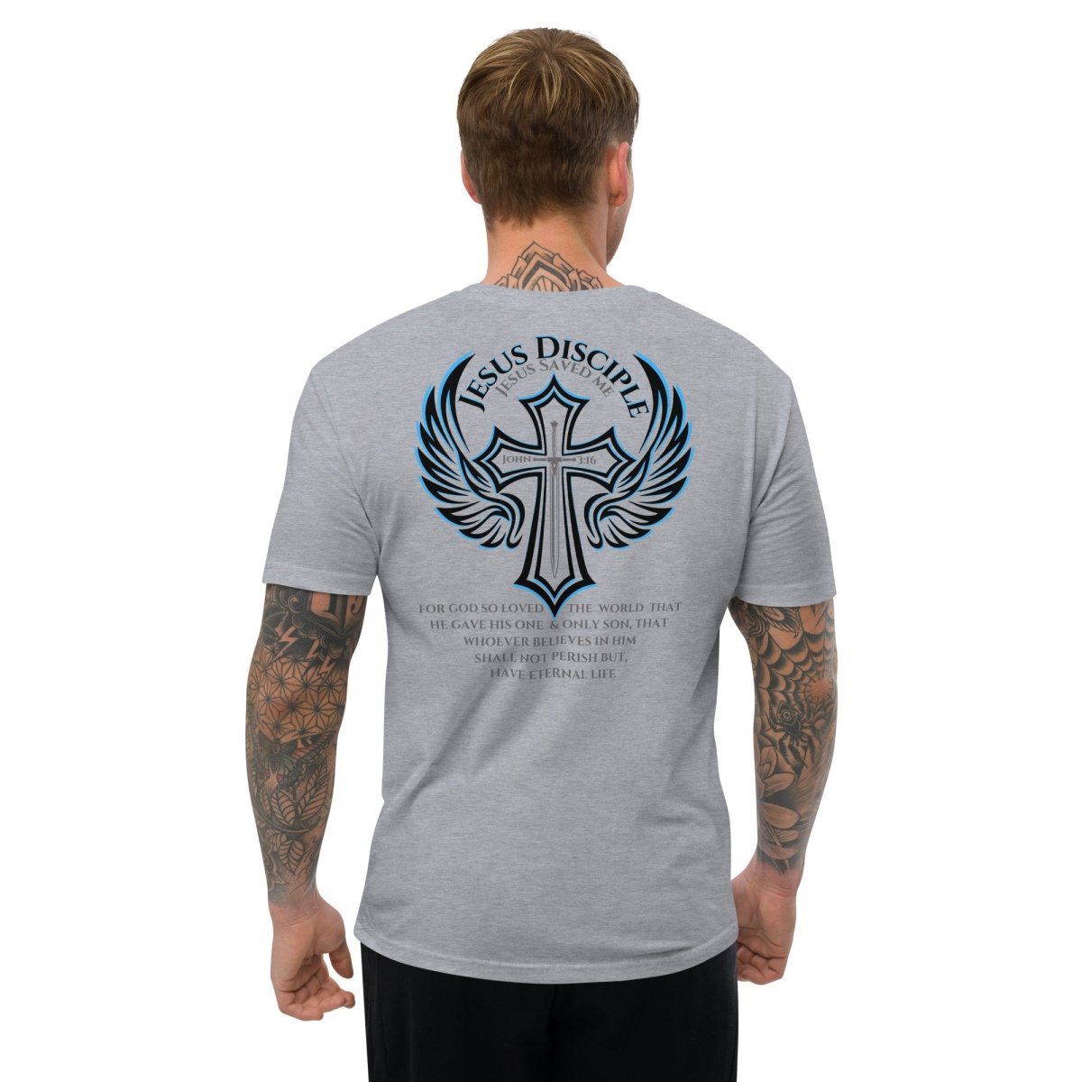 John 3:16 Short Sleeve T-shirt - God's Armor Wear