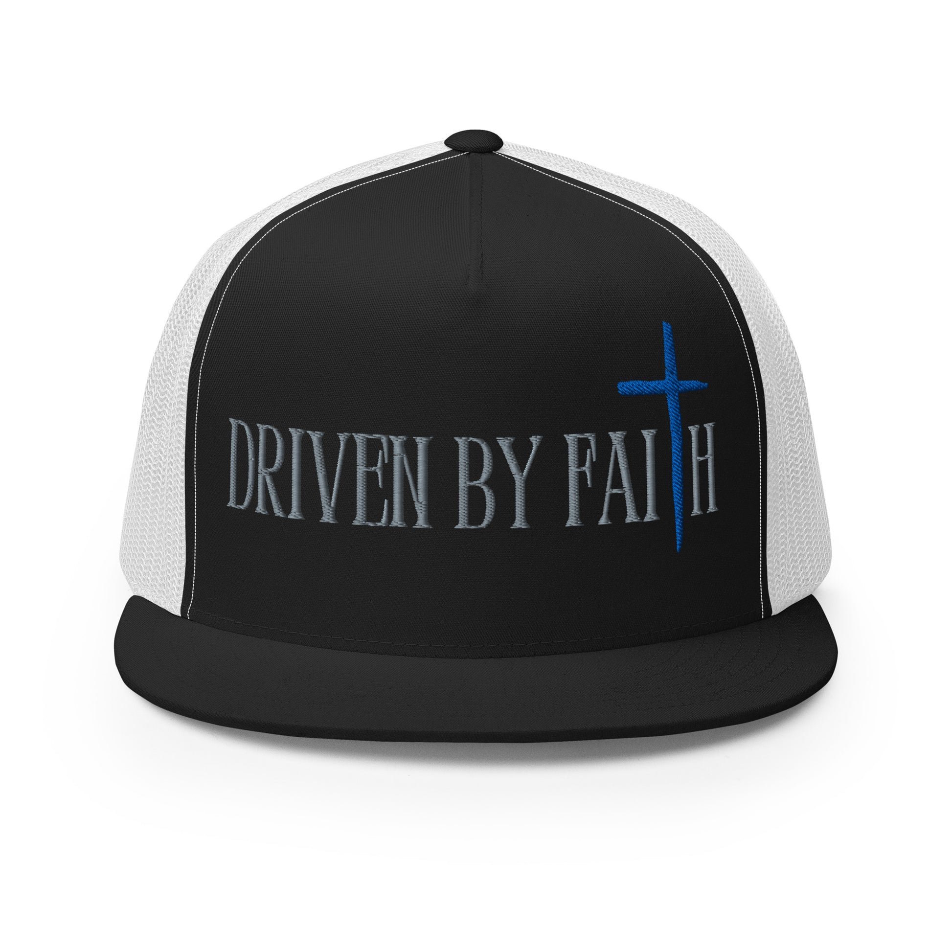 "In Memory of Caysen Cooksey" Snap back flat bill Trucker Cap/mesh back - God's Armor Wear
