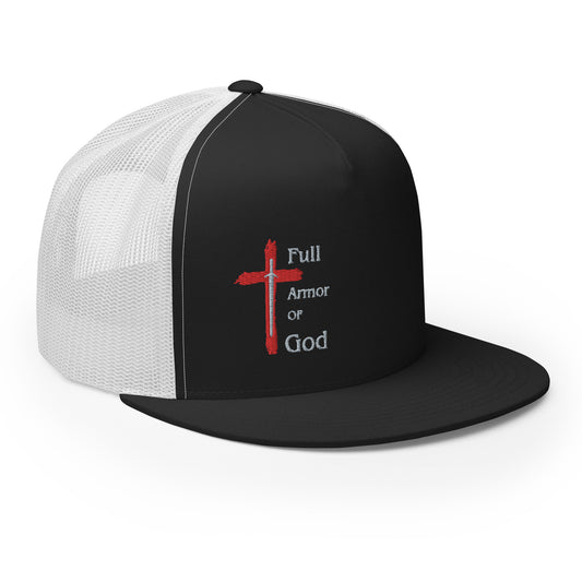 Full Armor of God  Snapback Trucker Cap - God's Armor Wear