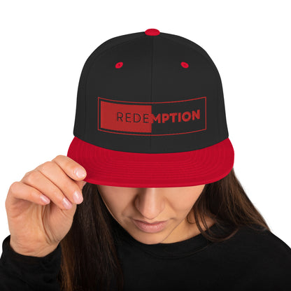 "Redemption" Ypng - 6089M Wool Blend Snapback Hat - God's Armor Wear