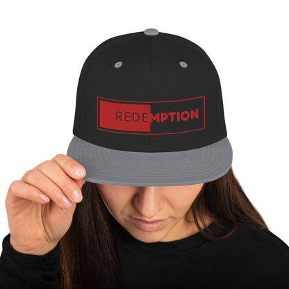 "Redemption" Ypng - 6089M Wool Blend Snapback Hat - God's Armor Wear