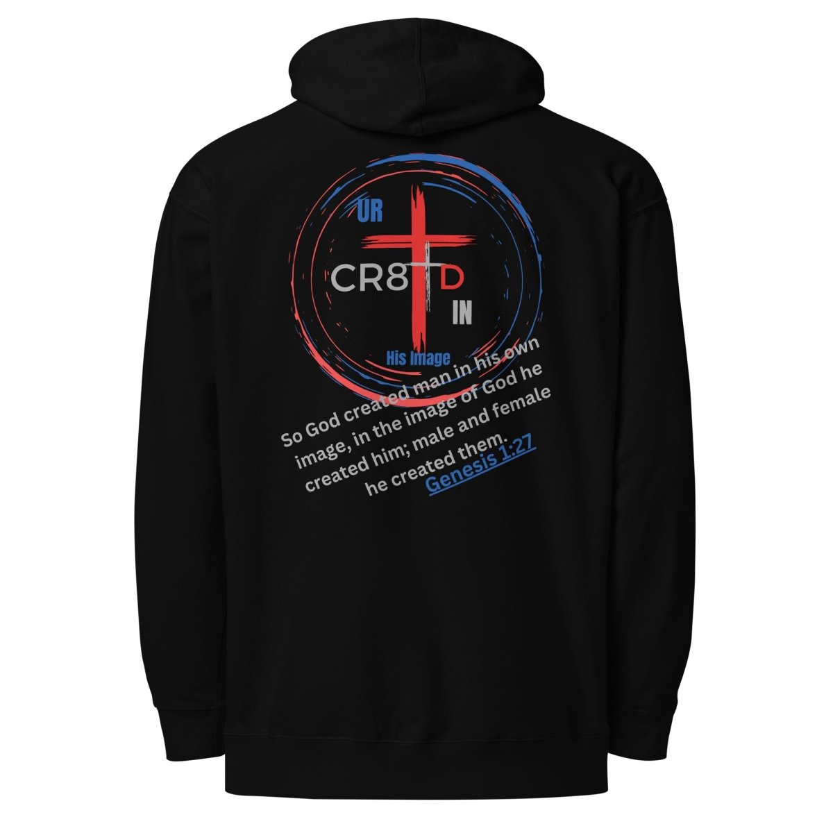 CR8TD “In His Image” – Classic fit Hoodie - God's Armor Wear