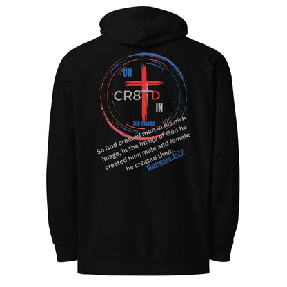 CR8TD “In His Image” – Classic fit Hoodie - God's Armor Wear