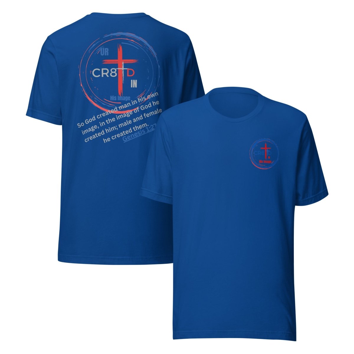 CR8TD In His Image Everyday Eco Tee - God's Armor Wear