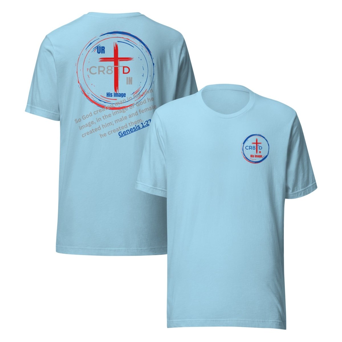 CR8TD In His Image Everyday Eco Tee - God's Armor Wear