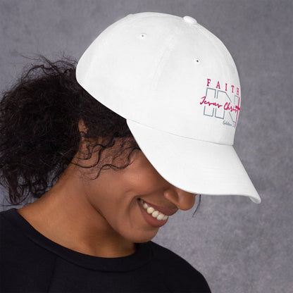 Faith IN Jesus Christ low profile hat - God's Armor Wear