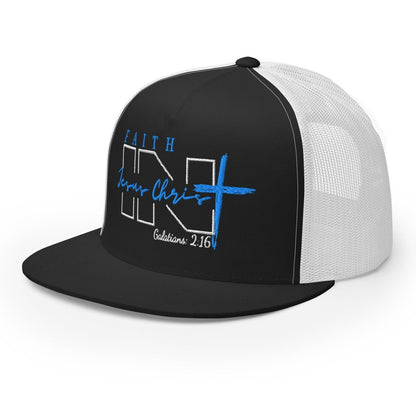 Faith IN Jesus Christ -Trucker Cap - God's Armor Wear