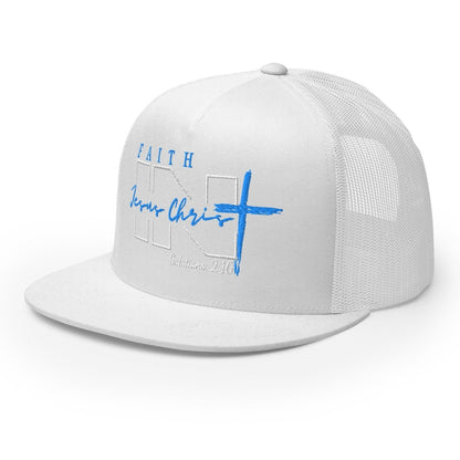 Faith IN Jesus Christ -Trucker Cap - God's Armor Wear