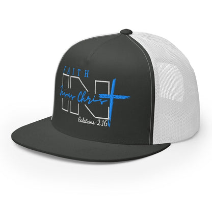Faith IN Jesus Christ -Trucker Cap - God's Armor Wear