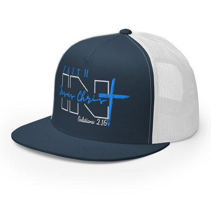 Faith IN Jesus Christ -Trucker Cap - God's Armor Wear