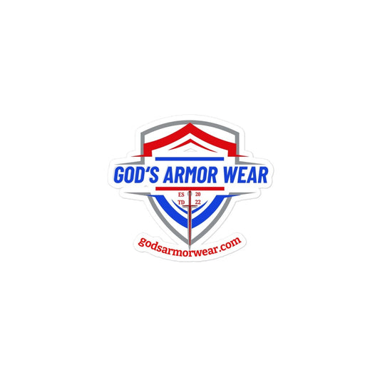 God's Armor Wear Stickers - God's Armor Wear