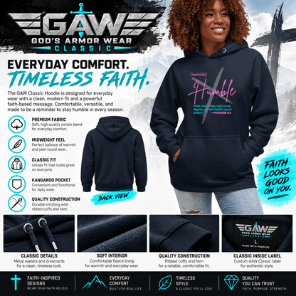 Humble™ | GAW Classic Hoodie - God's Armor Wear