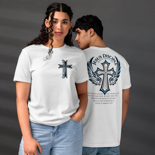 Jesus Disciple John 3:16 eco t-shirt - God's Armor Wear