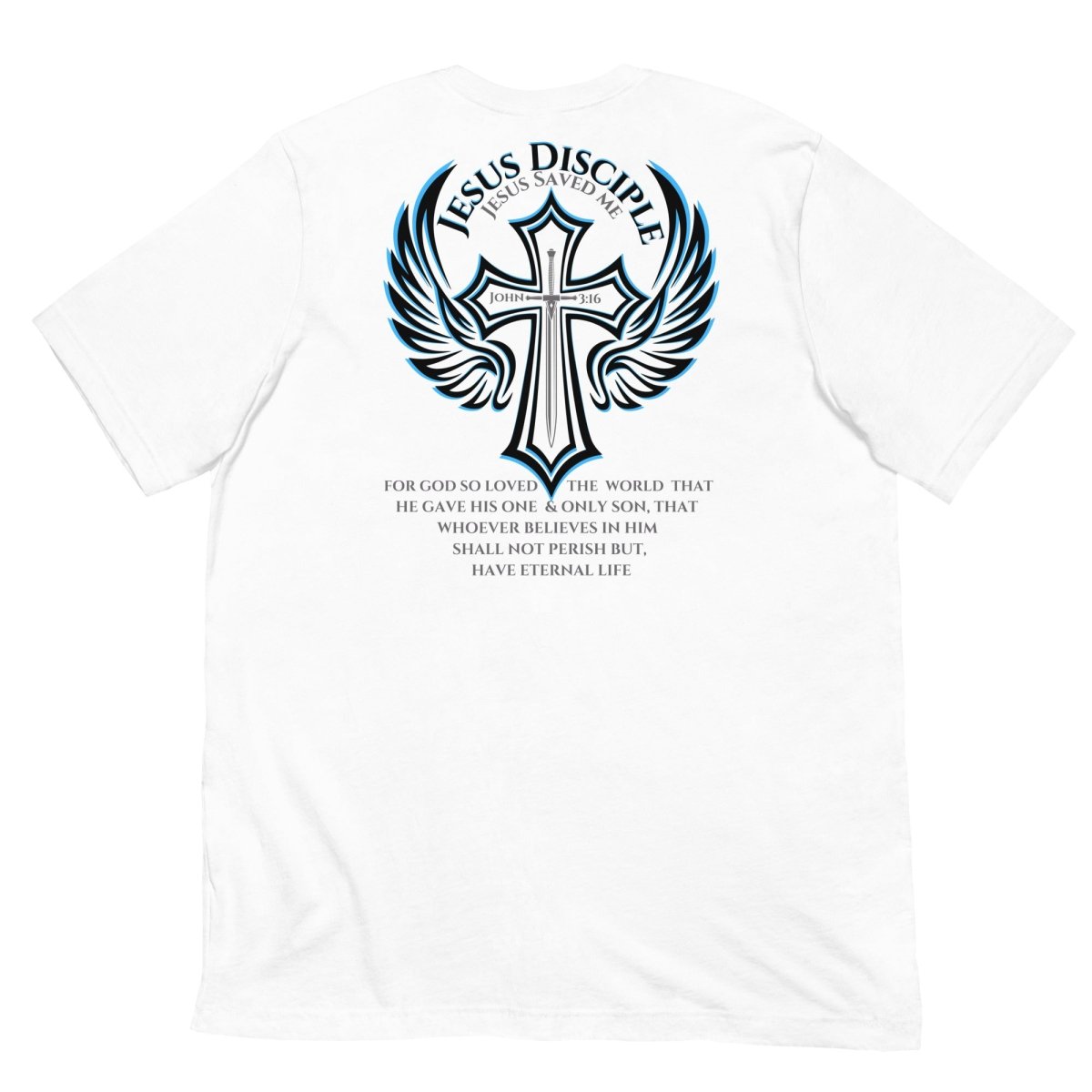 Jesus Disciple John 3:16 eco t-shirt - God's Armor Wear