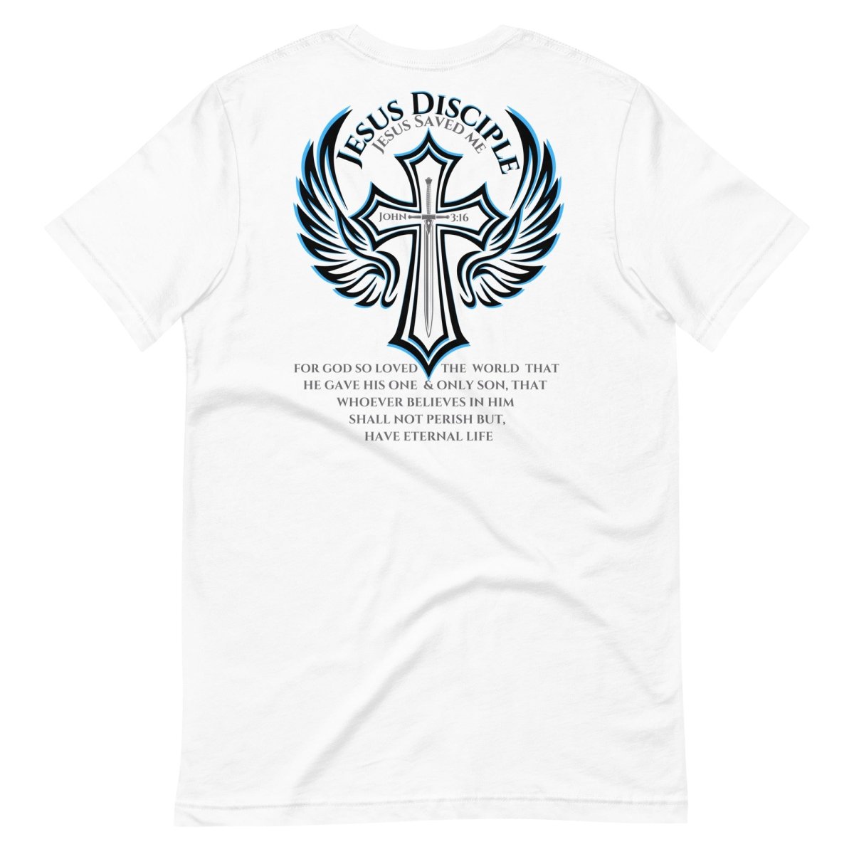 Jesus Disciple John 3:16 eco t-shirt - God's Armor Wear