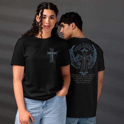 Jesus Disciple John 3:16 eco t-shirt - God's Armor Wear