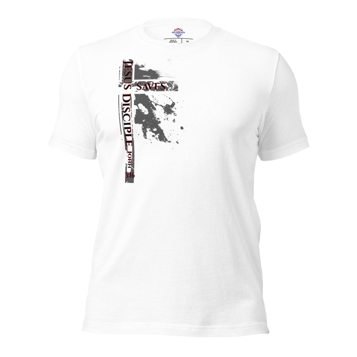 Jesus Disciple-Saves Eco Lightweight T-Shirt - God's Armor Wear
