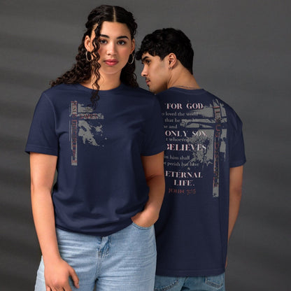 Jesus Disciple-Saves Eco Lightweight T-Shirt - God's Armor Wear