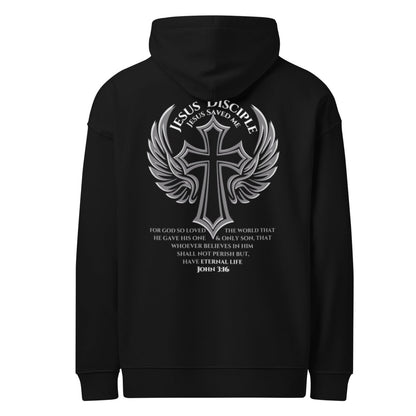 John 3:16 “Jesus Saves” – Premium Hoodie - God's Armor Wear