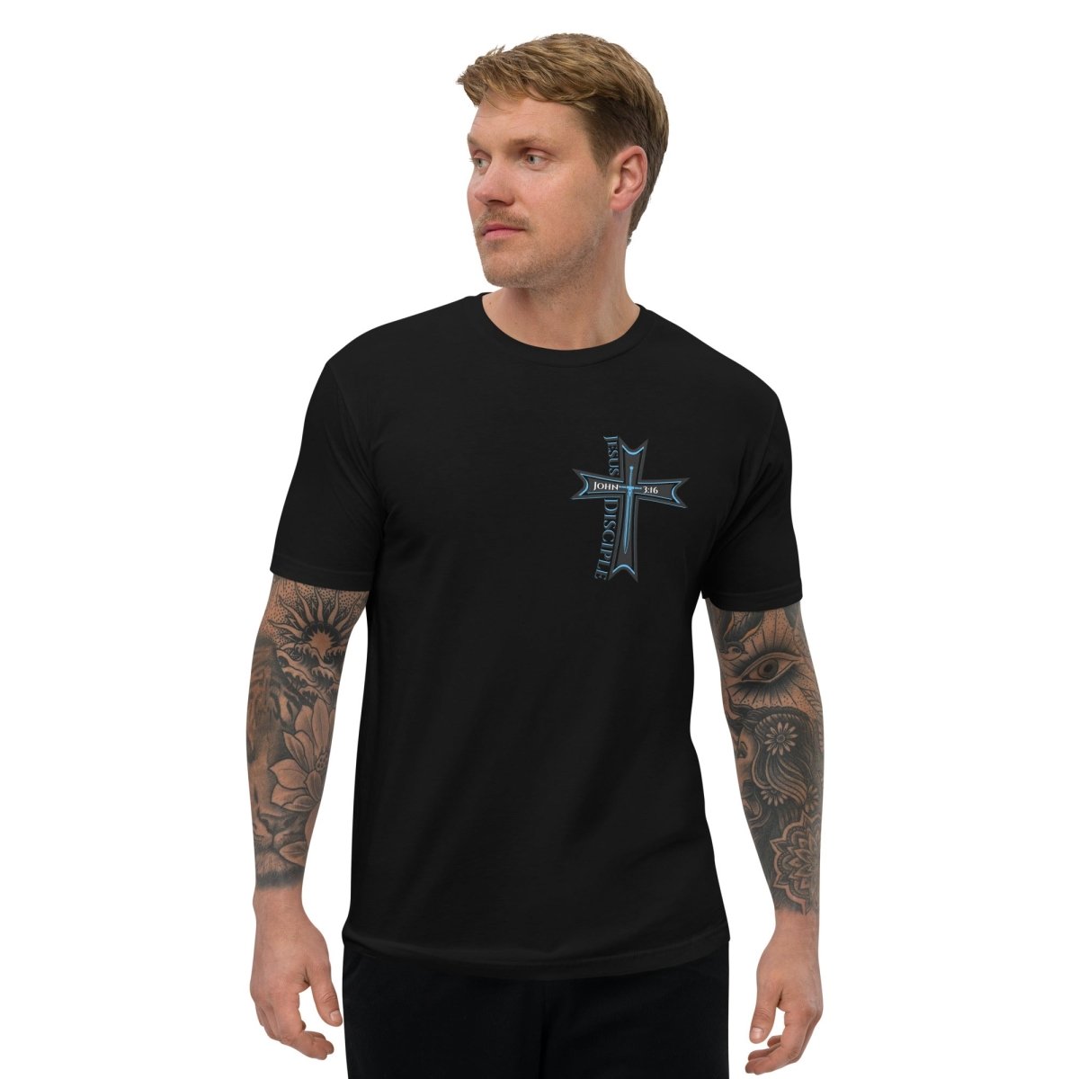 John 3:16 Short Sleeve T-shirt - God's Armor Wear