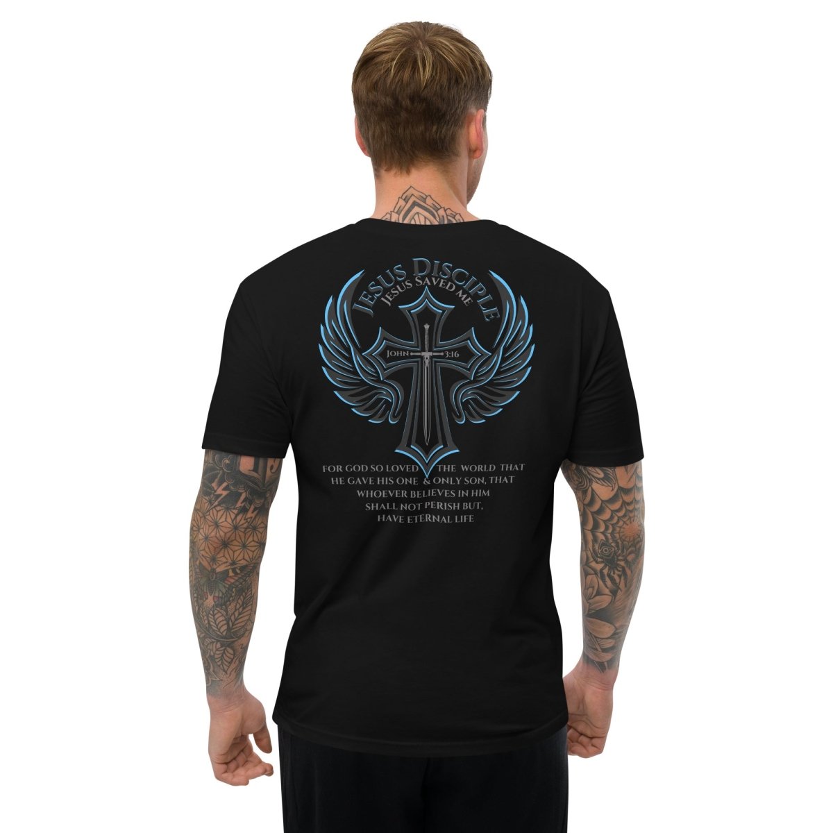 John 3:16 Short Sleeve T-shirt - God's Armor Wear
