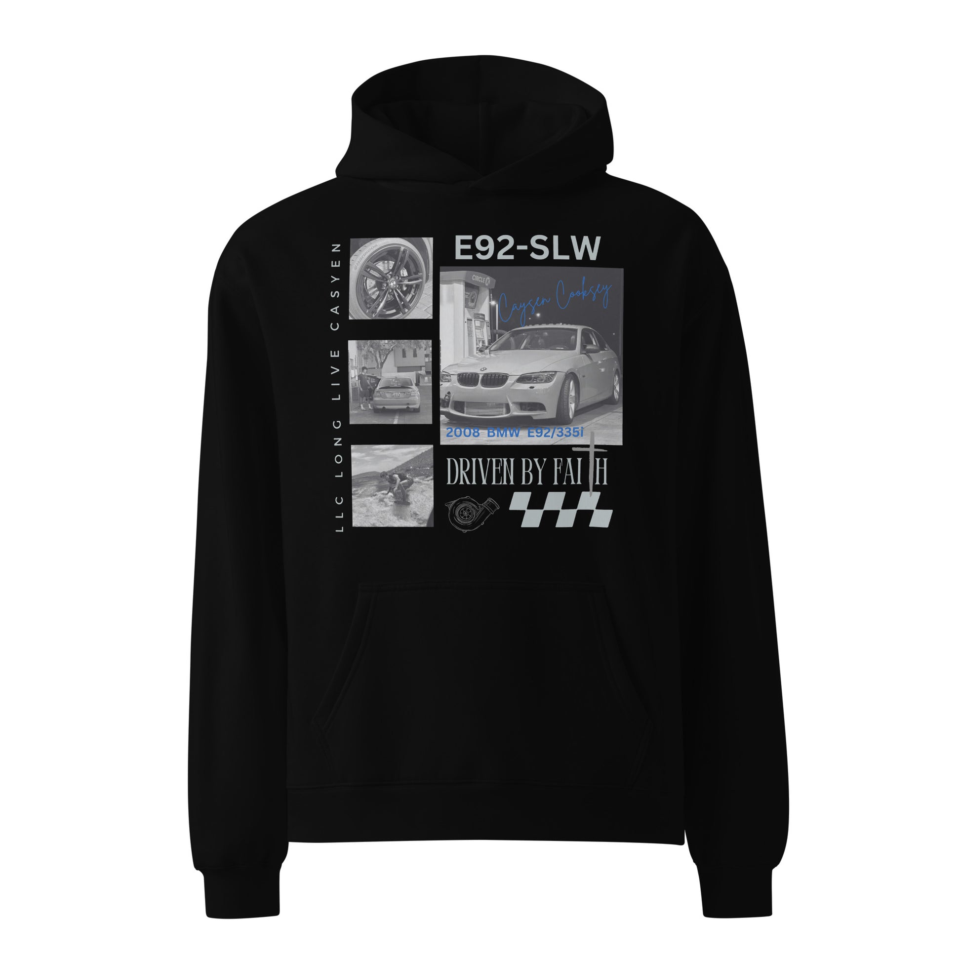 "In Memory of Caysen Cooksey" Front Print Oversized Soft 9.4oz Unisex hoodie CI - 5161 - God's Armor Wear