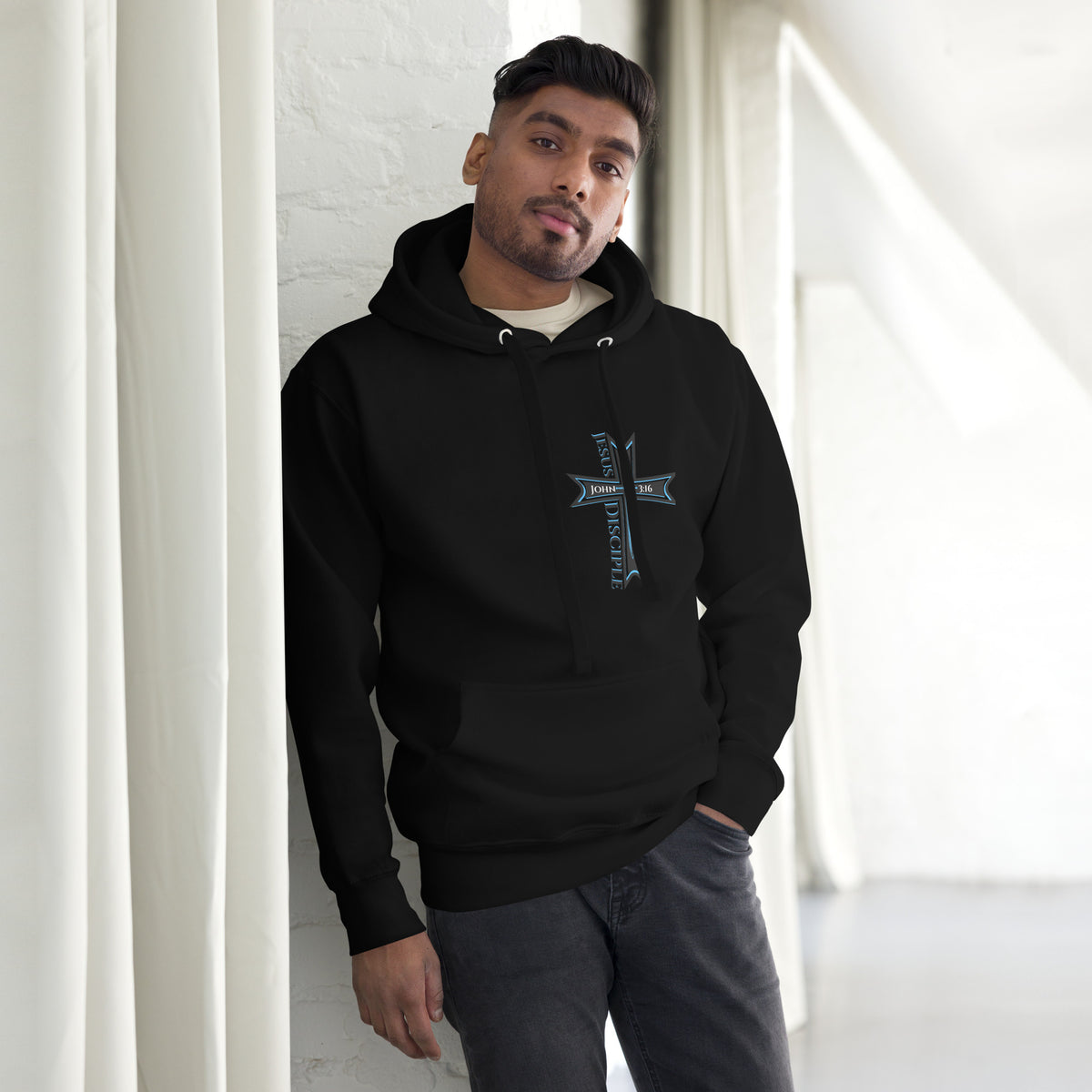 Jesus Disciple | John 3:16 | GAW-Classic Hoodie