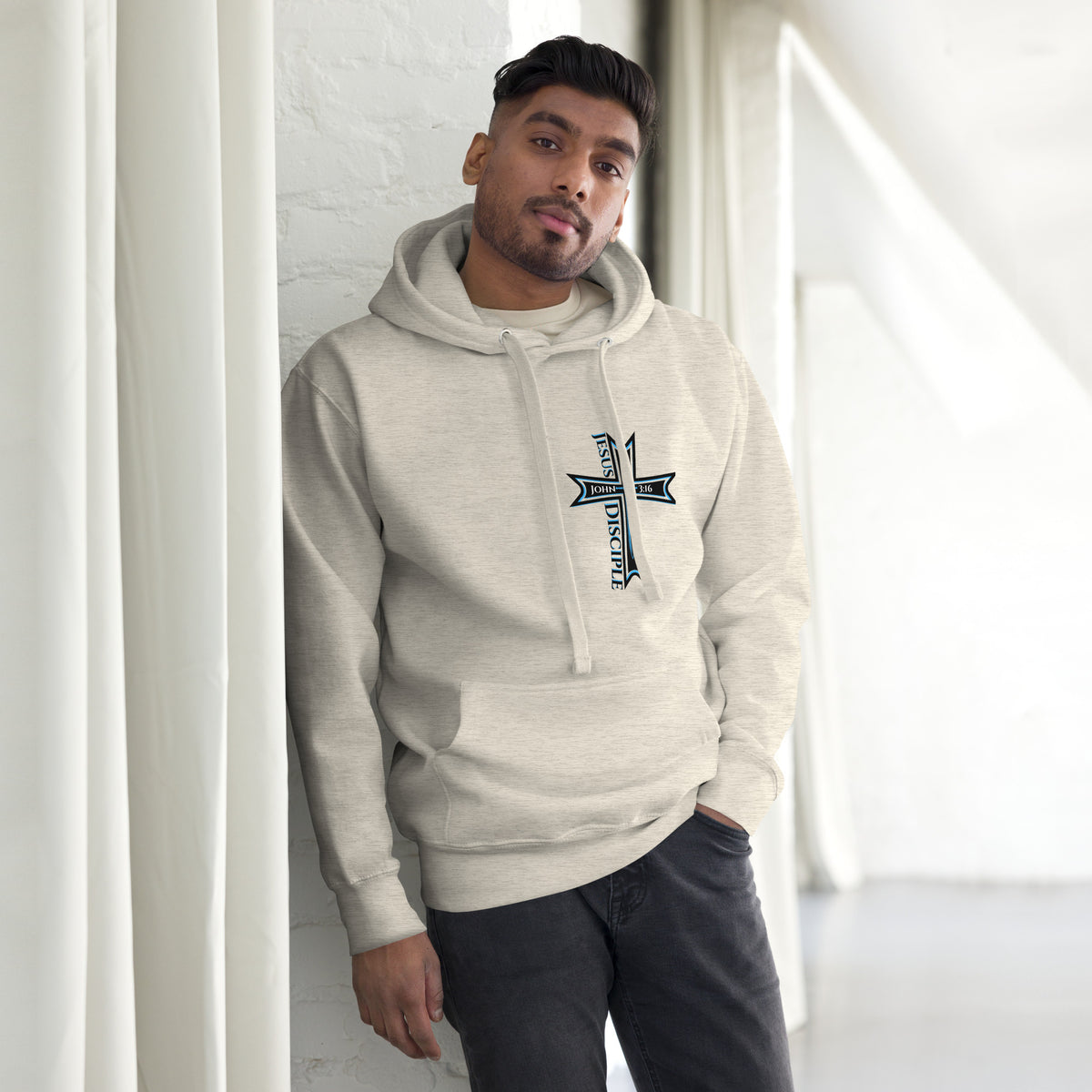 Jesus Disciple | John 3:16 | GAW-Classic Hoodie